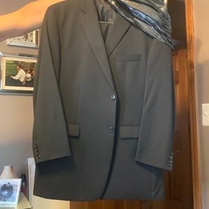 Calvin Klein Black Mens Suit